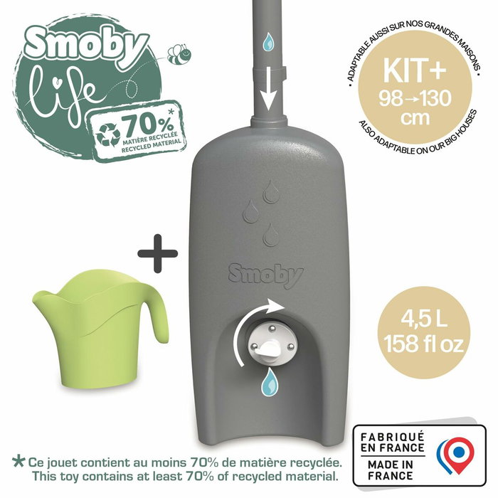 Smoby SMOBY Life Récupérateur d'eau avec gouttière et arrosoir Smoby SMOBY Life Récupérateur d'eau avec gouttière et arrosoir