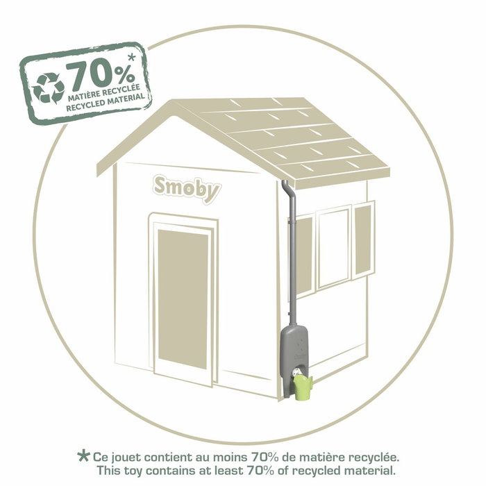 Smoby SMOBY Life Récupérateur d'eau avec gouttière et arrosoir Smoby SMOBY Life Récupérateur d'eau avec gouttière et arrosoir