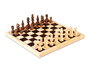 Jeu d'échecs en bois conseillé 7 ans et plus, multilingue (français, anglais, espagnol)
