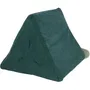 Kerbl - Couchette pour chat Anne en forme de tente, avec coussin réversible amovible, 45 x 40 x 34 cm, vert