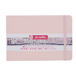Talens Art Creation Carnet de Croquis Rose Pastel 21 x 14,8 cm