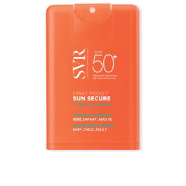 SVR SUN SECURE Spray de poche Ecran Solaire Tres Haute Protection FPS50 20 ml