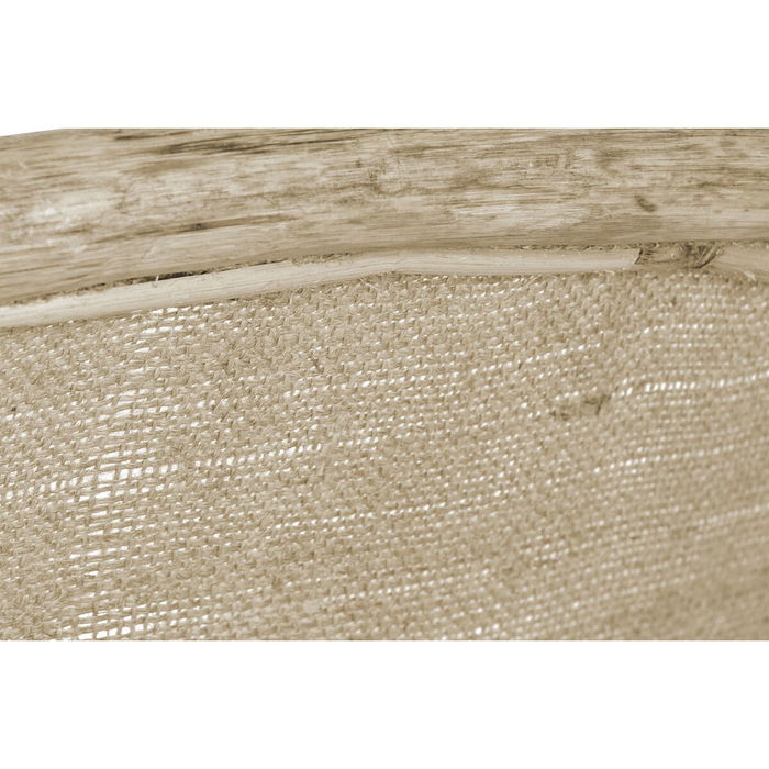 Chaise de jardin DKD Home Decor Blanc Marron 66 x 50 x 90 cm 63 x 66 x 88 cm 65 x 63 x 90 cm