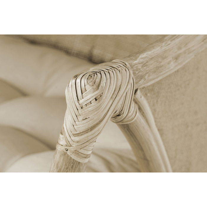 Chaise de jardin DKD Home Decor Blanc Marron 66 x 50 x 90 cm 63 x 66 x 88 cm 65 x 63 x 90 cm