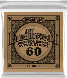 ERNIE BALL Earthwood Phosphor Bronze .060 (Set de 6) Cordes Acoustiques