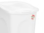 Stefanplast Pongotodo Primavera 25L Blanc Plastique 28x40x36 cm (Set de 6)