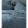 Parure de lit en coton renforcé Anthracite - 140 x 200 cm