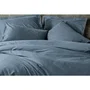 Parure de lit en coton renforcé Anthracite - 140 x 200 cm