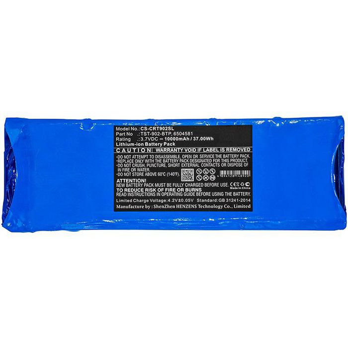 CoreParts Batterie pour télécommande Crestron TST-902, 3,7V 10000mAh, Bleu CoreParts Batterie pour télécommande Crestron TST-902, 3,7V 10000mAh, Bleu