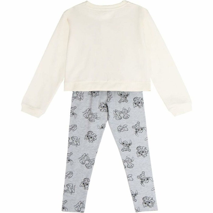 Ensemble de Vêtements Stitch Beige