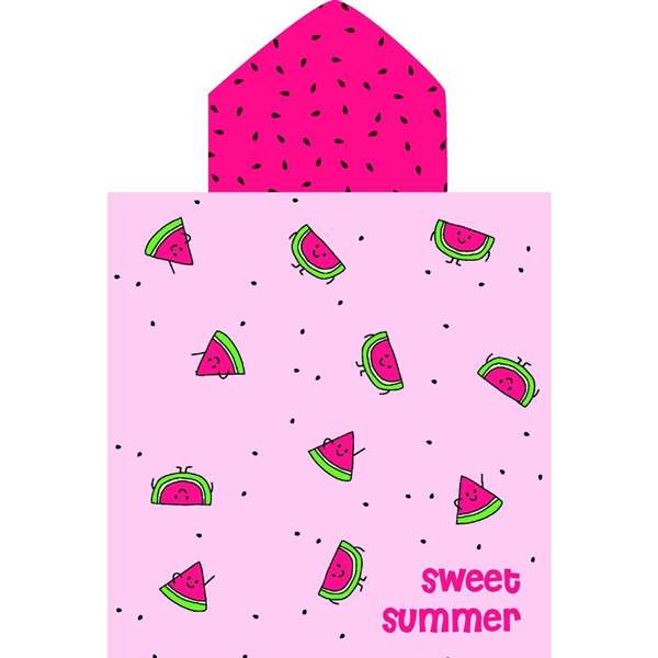 Secaneta Sandiface - Poncho estampé pour enfant, 60 x 120 cm, à partir de 3 ans Secaneta Sandiface - Poncho estampé pour enfant, 60 x 120 cm, à partir de 3 ans