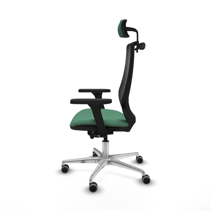 Piqueras y Crespo Chaise de Bureau Mardos Vert émeraude