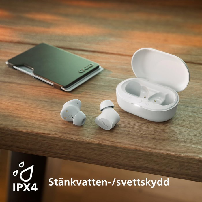 Écouteurs Sans Fil avec Étui de Charge Philips TAT1209WT Blanc