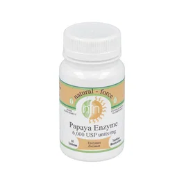 NUTRI-FORCE PAPAYA ENZIMAS 60 comprimés à mâcher