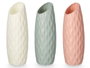 Giftdecor Vase Conique à Points Plastique Couleurs Assorties 20,5 cm (Set de 24)