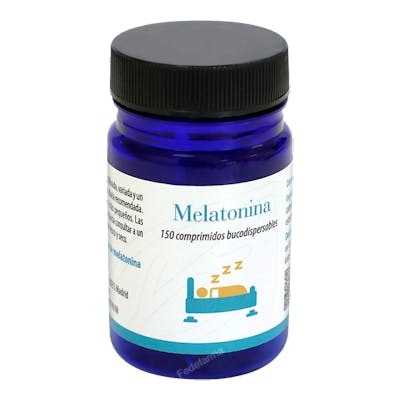Cien por Cien Natural Mélatonine 150 Comprimés Bucodispersables - 1mg par Comprimé Cien por Cien Natural Mélatonine 150 Comprimés Bucodispersables - 1mg par Comprimé
