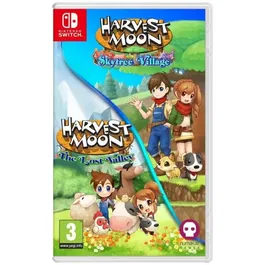 Just For Games Harvest Moon The Lost Valley + Skytree Village - Jeu de simulation agricole pour Nintendo Switch
