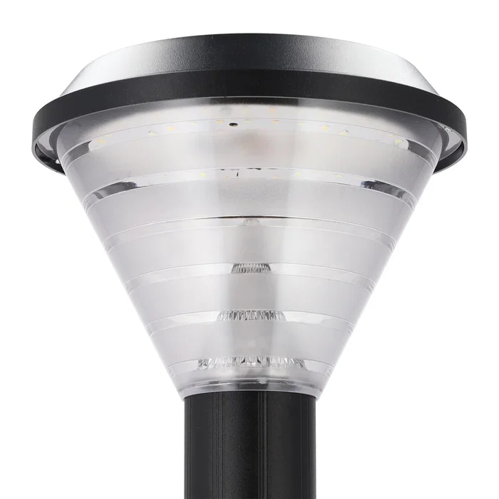 Nukus Balise LED Solaire, Lumière Chaude 3000K, Panneau 6V/3W, Batterie 3.7V/4000mAh, Éclairage Extérieur