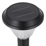 Balise solaire LED Nukus lumière chaude 2700K 700lm 6V/3W 3.7V/4000mAh