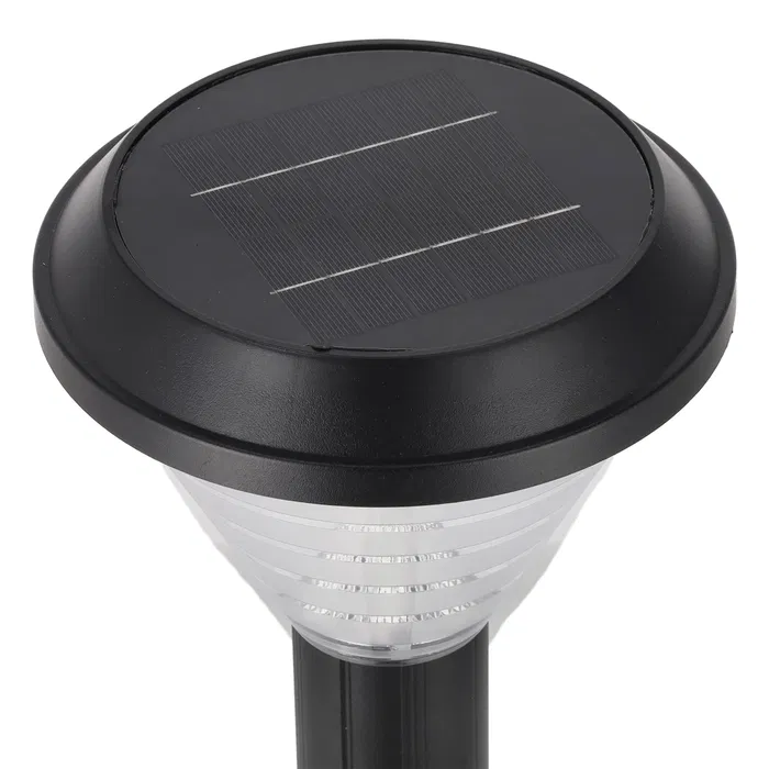 Nukus Balise LED Solaire, Lumière Chaude 3000K, Panneau 6V/3W, Batterie 3.7V/4000mAh, Éclairage Extérieur