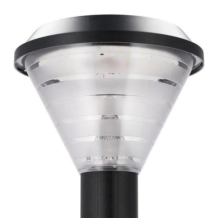 Nukus Balise LED Solaire, Lumière Chaude 3000K, Panneau 6V/3W, Batterie 3.7V/4000mAh, Éclairage Extérieur