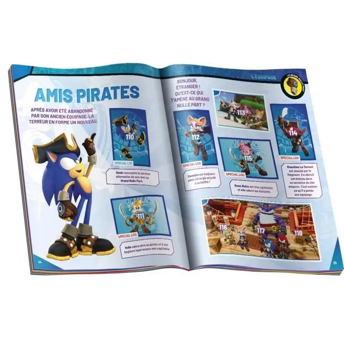 Panini Album de stickers Sonic Prime (Netflix) - Collection 200 stickers