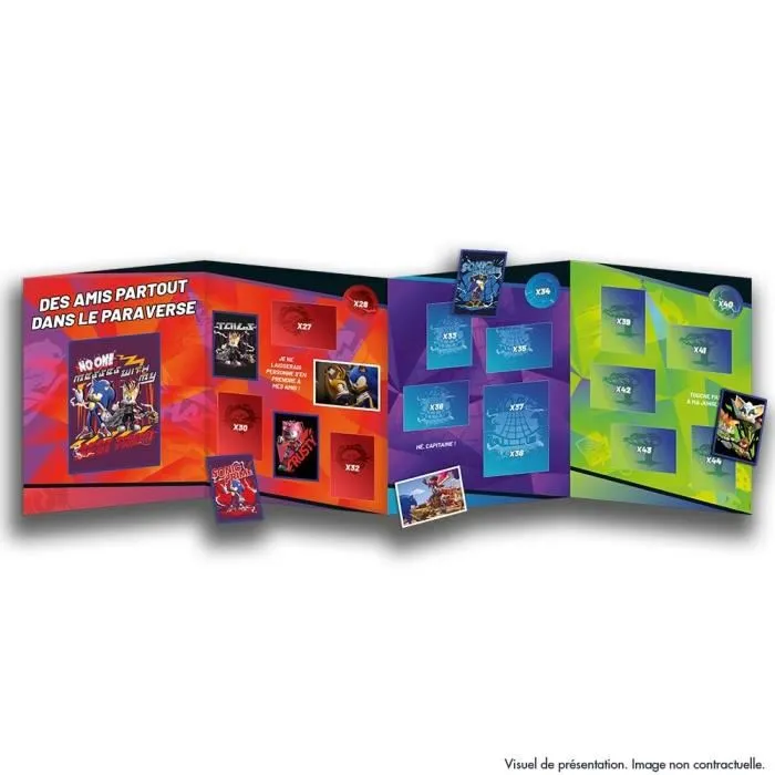 Panini Album de stickers Sonic Prime (Netflix) - Collection 200 stickers