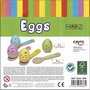 Cayro Eggs - Jouet en bois certifié FSC pour enfants à partir de 3 ans - Version multilingue (espagnol, anglais, portugais, français, italien, allemand)