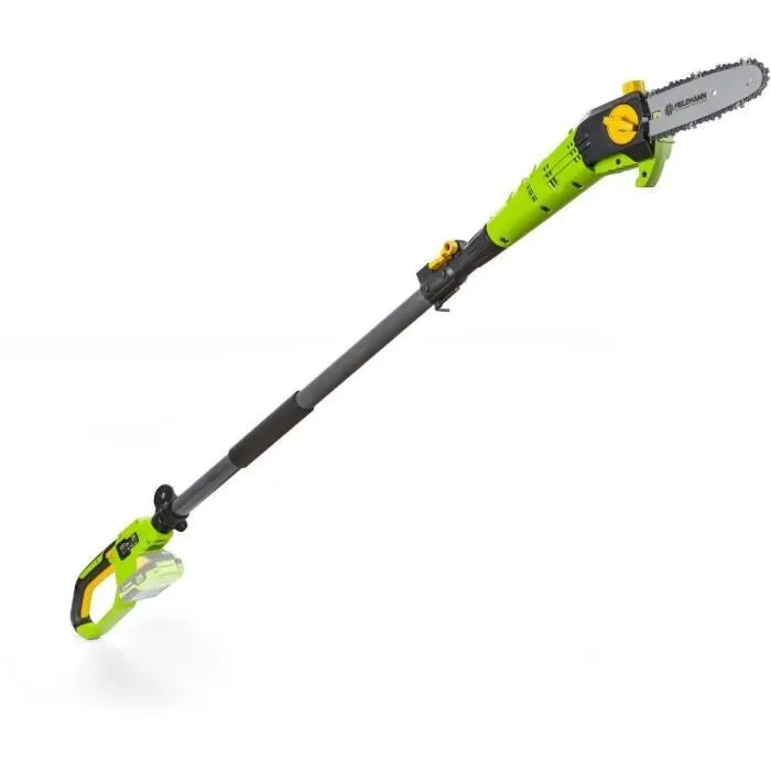 Fieldmann FZP 70505-0 Sécateur Élaguer sans Fil 20V avec Chaîne Oregon - Téléscopique jusqu'à 70cm, Longueur de Coupe 200mm Fieldmann FZP 70505-0 Sécateur Élaguer sans Fil 20V avec Chaîne Oregon - Téléscopique jusqu'à 70cm, Longueur de Coupe 200mm