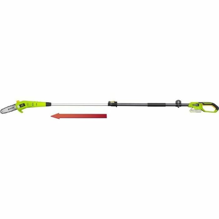 Fieldmann FZP 70505-0 Sécateur d'élagage sans fil avec chaîne OREGON et manche télescopique