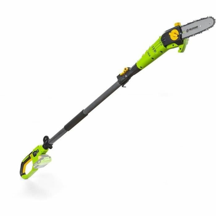Fieldmann FZP 70505-0 Sécateur d'élagage sans fil avec chaîne OREGON et manche télescopique