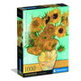 CLEMENTONI Puzzle 1000 pièces Les Tournesols du Musée Van Gogh - 70 x 50 cm