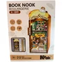 Nookland - Book Nook Kit DIY à Construire, Maquette 3D Serre à Livre Boulangerie, Scène Miniature Chaleureuse - 10 x 19 x印 29 cm