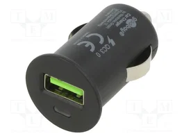 GOOBAY Chargeur de voiture 18W USB-A Quick Charge 3.0