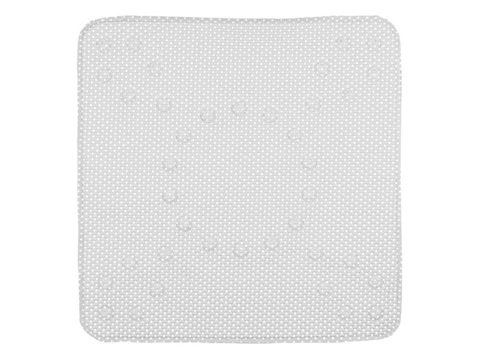 Berilo Tapis de Bain Antidérapant Gris 53 x 52.5 x 1 cm Caoutchouc PVC (Set de 6)