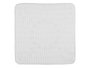 Berilo Tapis de Bain Antidérapant Gris 53 x 52.5 x 1 cm Caoutchouc PVC (Set de 6)