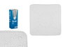 Berilo Tapis de Bain Antidérapant Gris 53 x 52.5 x 1 cm Caoutchouc PVC (Set de 6)