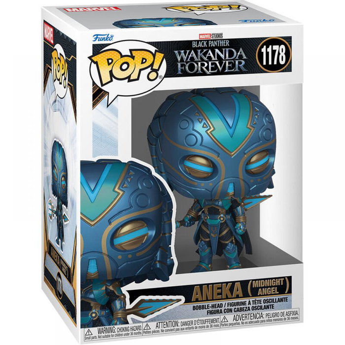 Funko Pop Marvel Black Panther Wakanda Forever - Figurine Vinyle 9 cm - Aneka Funko Pop Marvel Black Panther Wakanda Forever - Figurine Vinyle 9 cm - Aneka