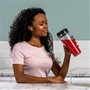 Ninja BN495EU Blender de voyage individuel avec technologie Auto-IQ, 1000 W - 2 gobelets portatifs pour smoothies et boissons froides