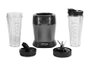 Ninja BN495EU Blender de voyage individuel avec technologie Auto-IQ, 1000 W - 2 gobelets portatifs pour smoothies et boissons froides