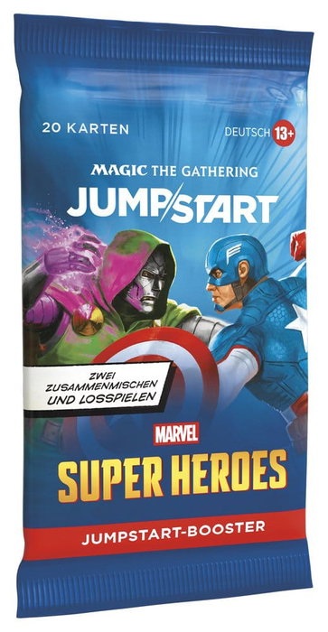 Wizards of the Coast Magic the Gathering Marvel Super Heroes Présentoir Boosters Jumpstart (24) Allemand