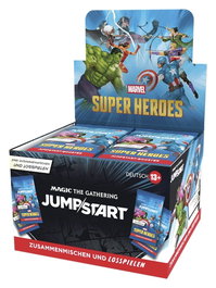 Wizards of the Coast Magic the Gathering Marvel Super Heroes Présentoir Boosters Jumpstart (24) Allemand