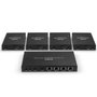 Lindy Splitter Extender Cat.6 4 ports HDMI 4K60 & IR, 70m