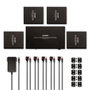 Lindy Splitter Extender Cat.6 4 ports HDMI 4K60 & IR, 70m