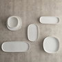 Bidasoa Plateau Porcelana Alumina Elite Blanc Brillant 16,5x16,5x1,7 cm (Lot de 8)
