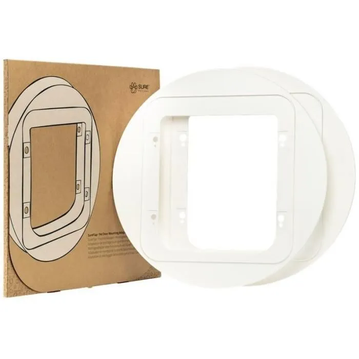 SureFlap Adaptateur de montage grand modèle blanc SureFlap Adaptateur de montage grand modèle blanc