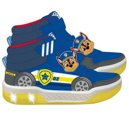 Cerda Chaussures sportives Paw Patrol avec semelle PVC et lumières, T023, taille 23, bleu, pour enfant à partir de 3 ans