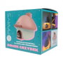 Mary´S Humidificateur champignon rose avec LED RGB et projecteur