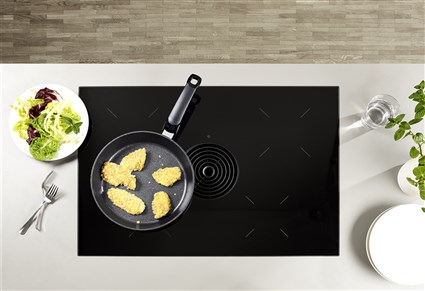 Fissler Sartène Adamant Comfort 26 cm - Revêtement antiadhésif en carbure de silicium sans PFOA, fond Cookstar pour tous feux (induction, gaz, vitrocéramique) et manche sécurisé