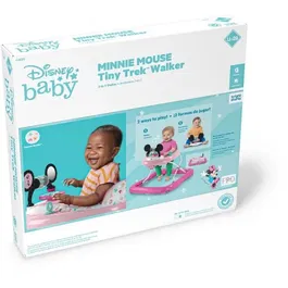 Disney Baby - Trotteur évolutif et pliable 2-en-1 Minnie avec jouet d'éveil amovible - Cadeau pour bébé fille